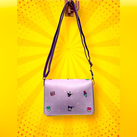 Sanrio’s Kuromi shoulder bag with choice of Bonus Gift - Picture 3 of 5